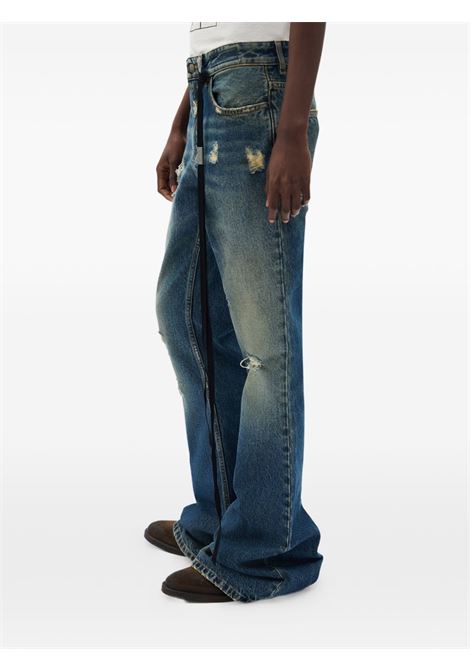 toos 5 pocket slim fit bootcut jeans woman blue ANN DEMEULEMEESTER | B0014029 FA743053